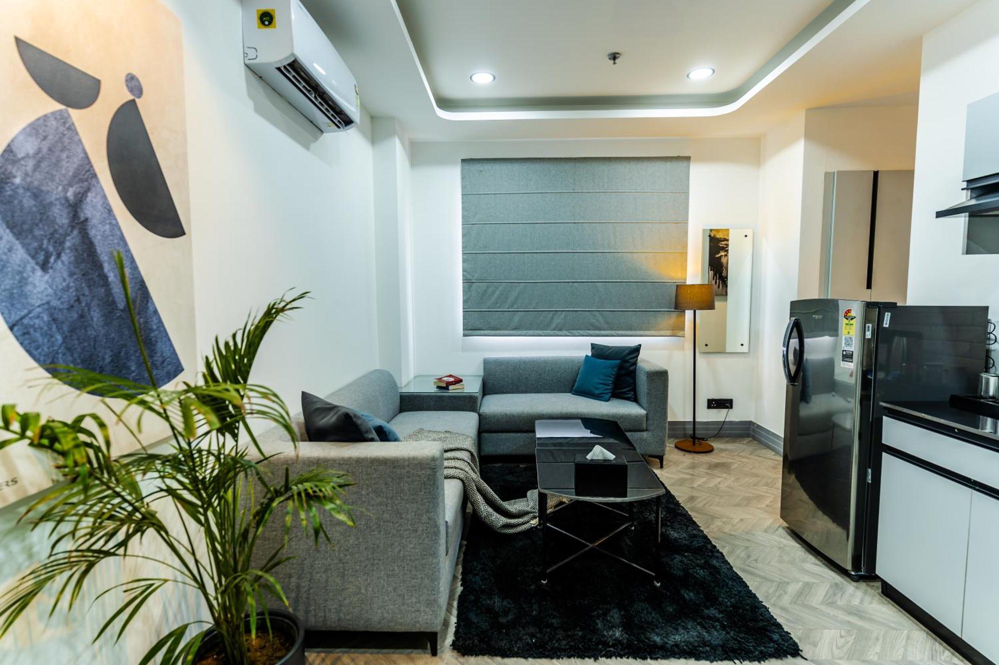 Bedchambers Luxury Apartment Near Golf Course Road Gurgaon Exterior foto