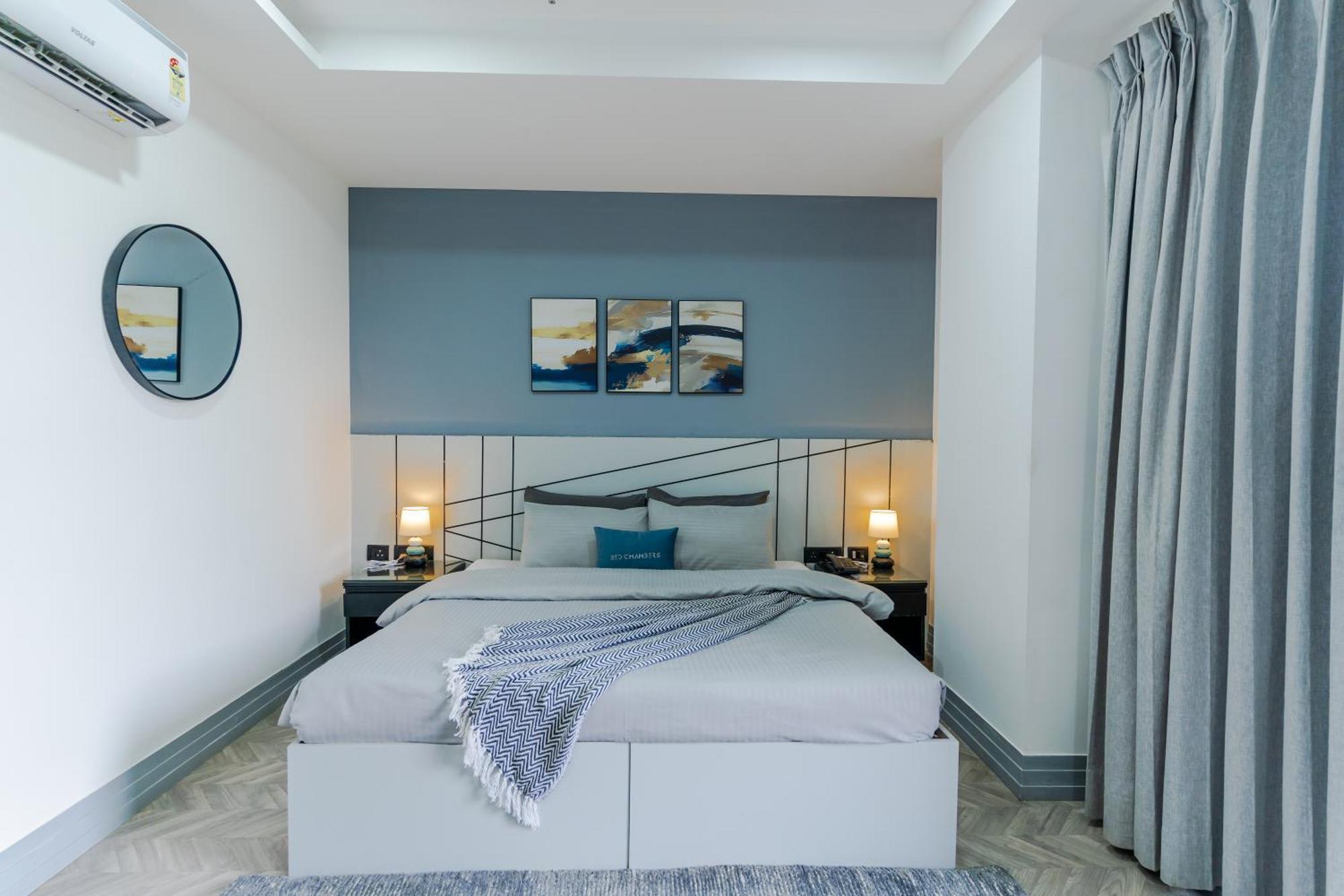 Bedchambers Luxury Apartment Near Golf Course Road Gurgaon Exterior foto